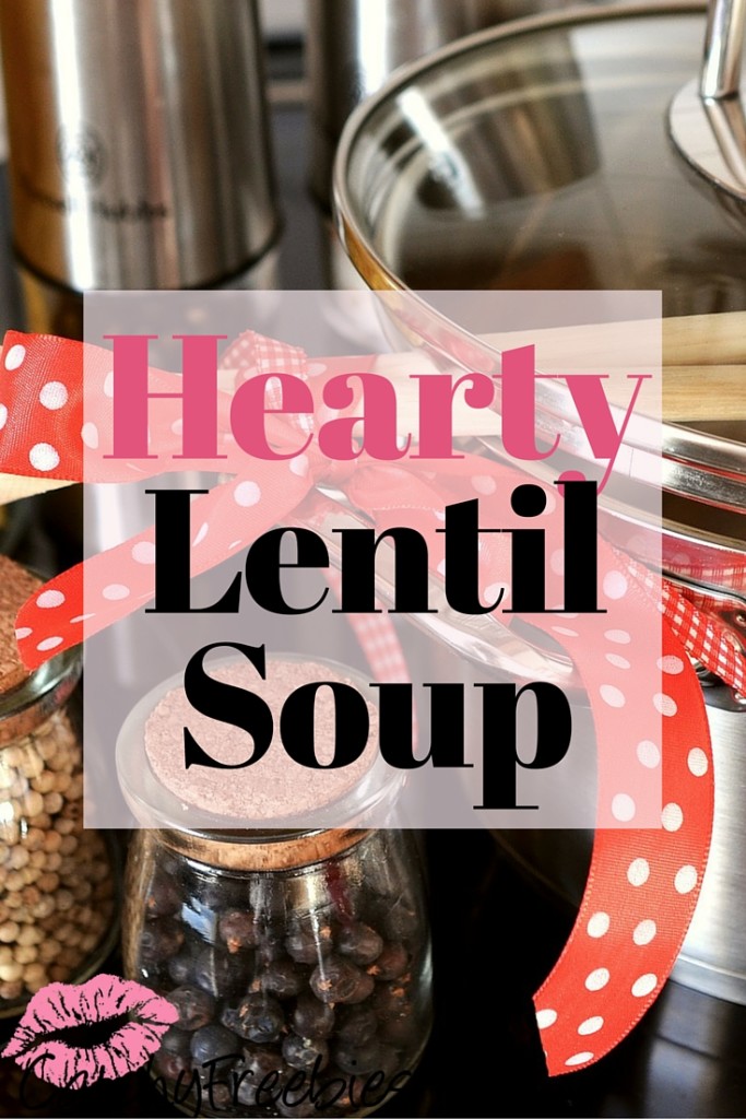 hearty lentil soup recipe catchyfreebies pint