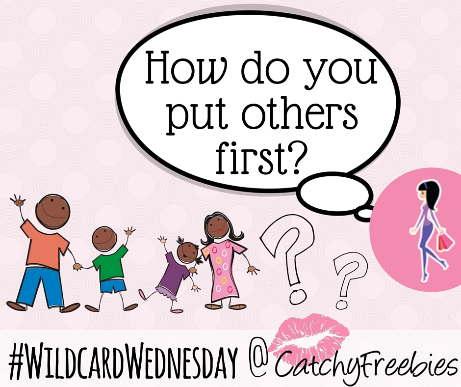 inconvenience yourself day how to put others first wildcardwednesday giveaway catchyfreebies fb