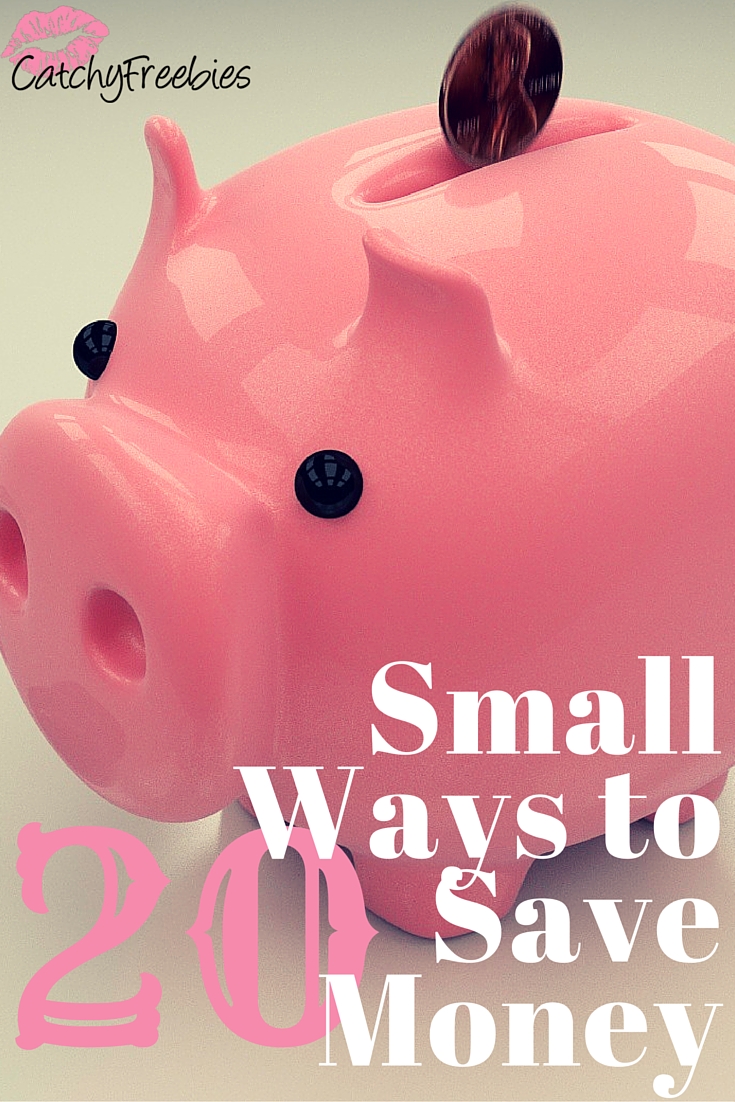 small ways to save money savings saving account budget budgeting catchyfreebies blog pint