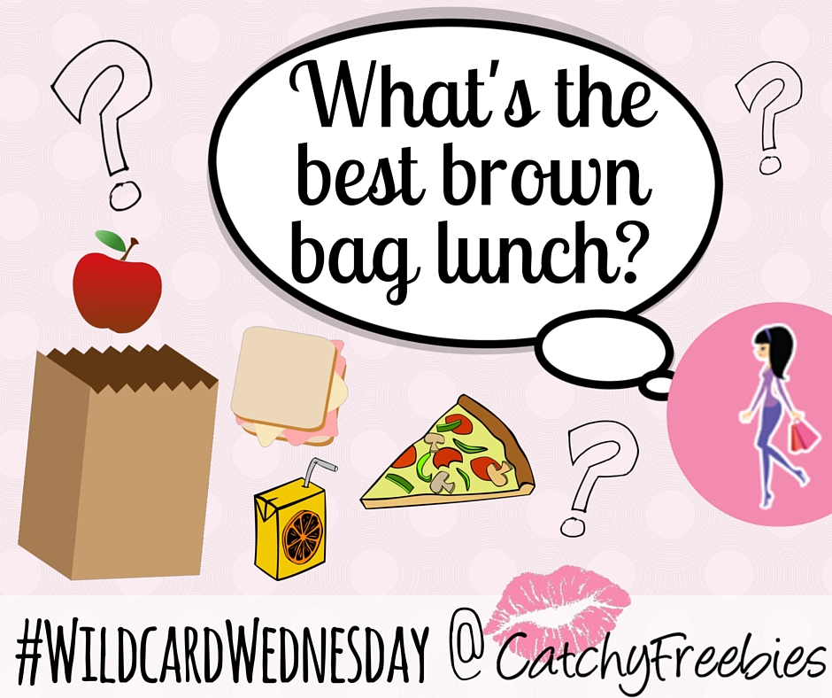 wildcardwednesday giveaway catchyfreebies national brown-bag-it day brown bag lunch win free samples freebies fb