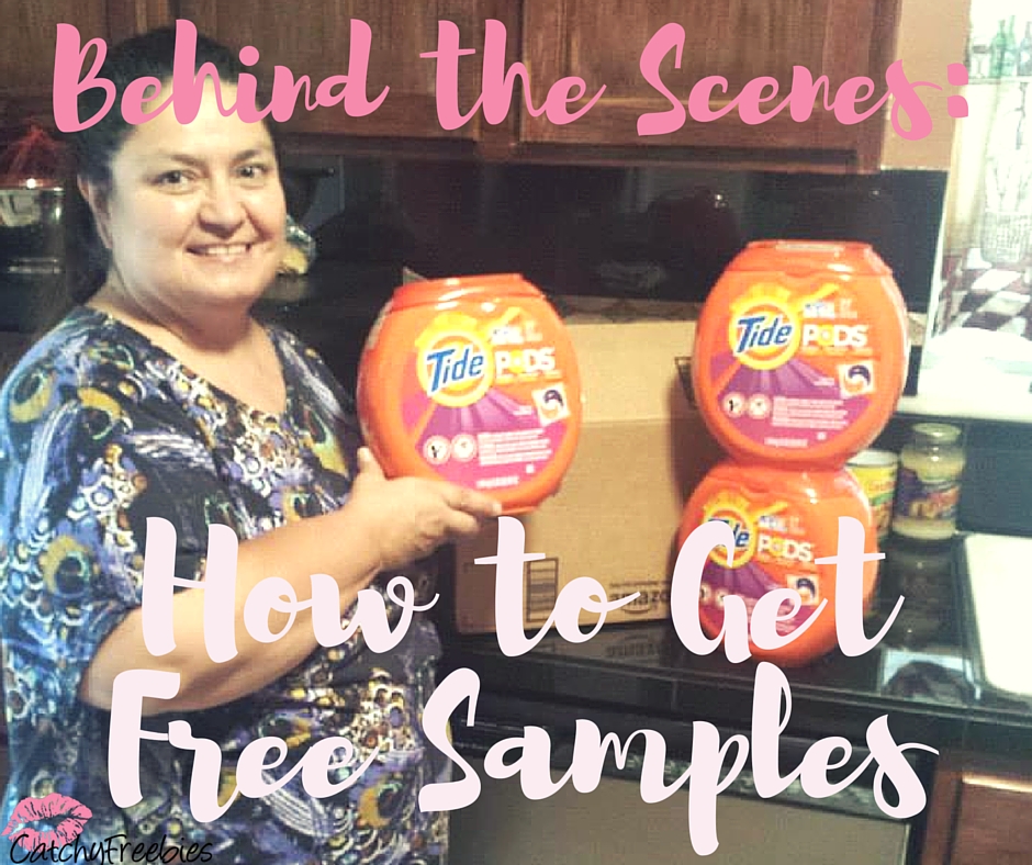 behind the scenes catchyfreebies how to get samples facebook