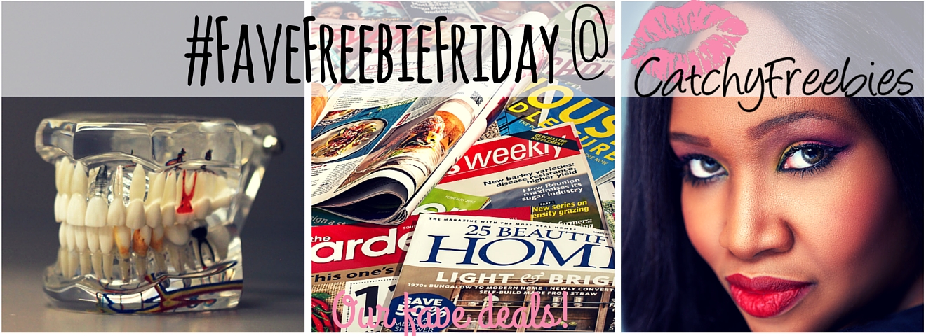 #FaveFreebieFriday Recap: Oct 16, 2015