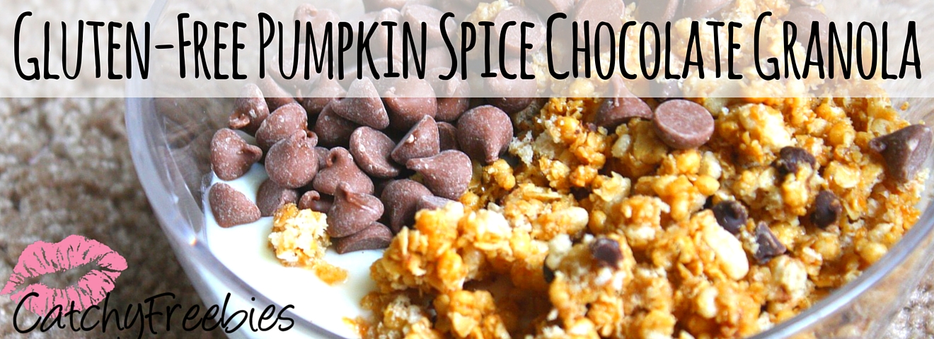 GF Pumpkin Spice Chocolate Granola