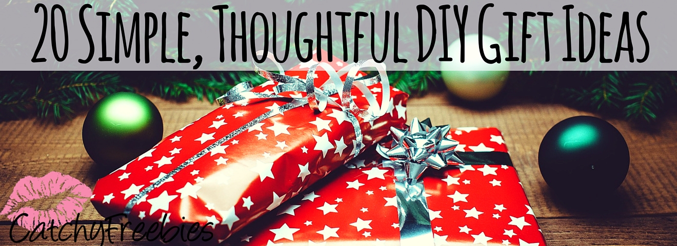 20 Simple, Thoughtful DIY Gift Ideas