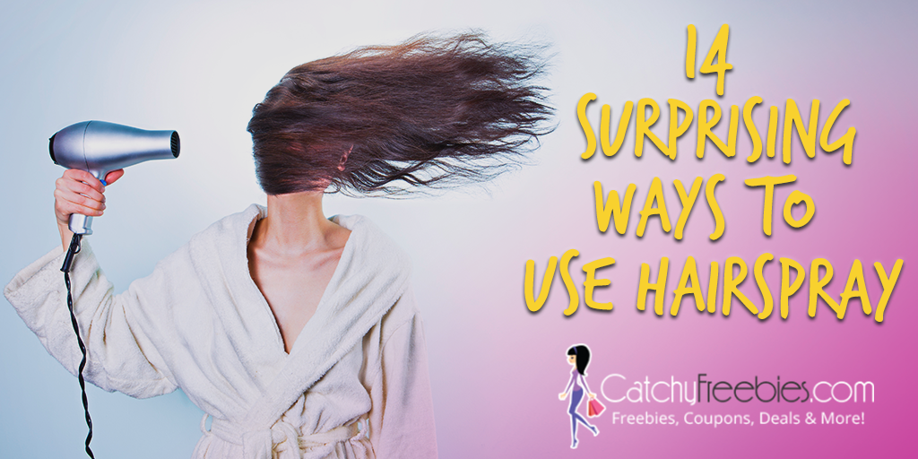 14 Surprising Ways To Use Hairspray -CatchyFreebies