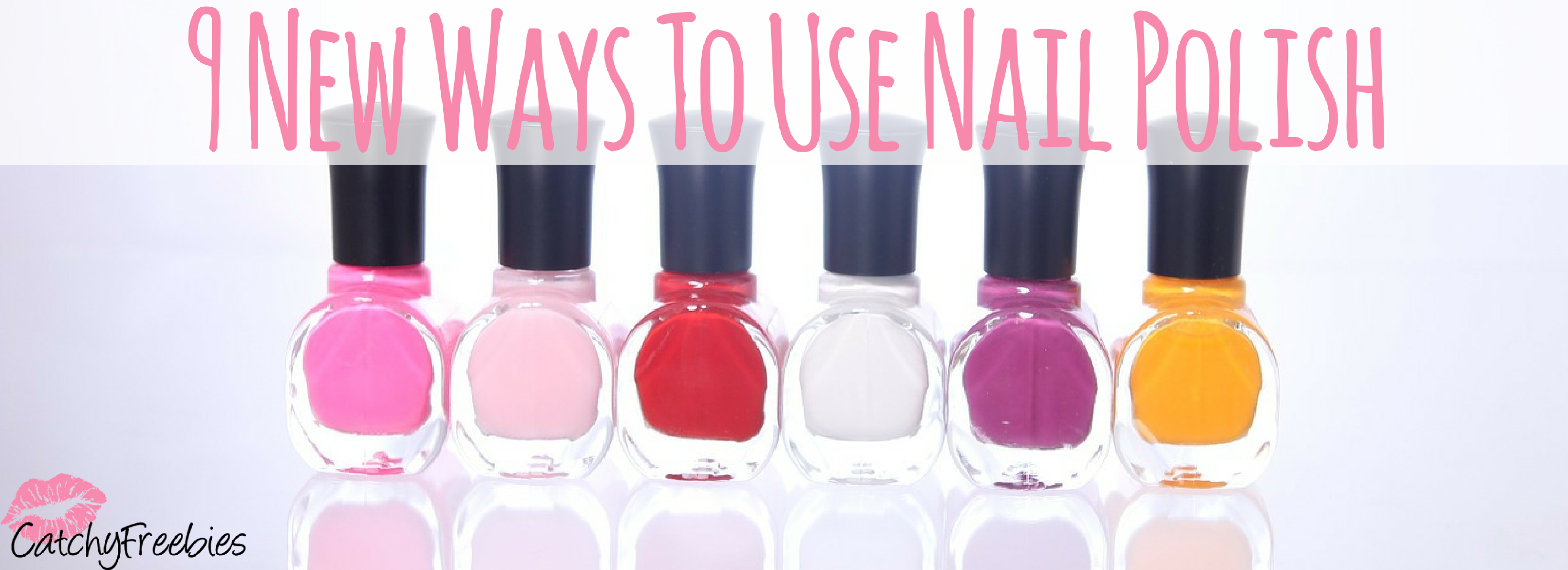 9 New Ways To Use Nail Polish